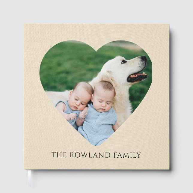 Livro De Visitas Family Photo Album Book (Frente)