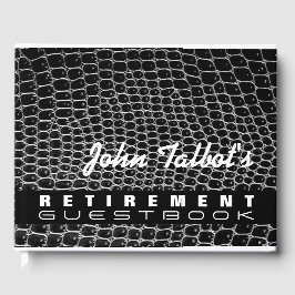 Livro De Visitas Faux Crocodile Skin Custom Retirement Guest Book