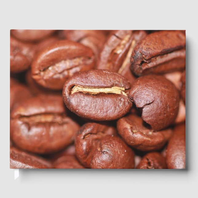 Livro De Visitas Feijões de café torrados (Frente)