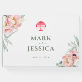 Livro De Visitas Felicidade Chinesa Dupla/Casamento de Música Hy