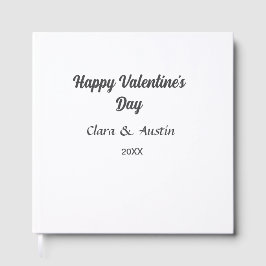 Livro De Visitas Feliz dia dos namorados adicione nome data simples