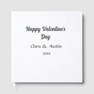 Livro De Visitas Feliz dia dos namorados adicione nome data simples