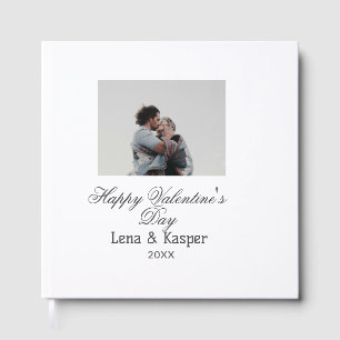 Livro De Visitas Feliz dia dos namorados casal foto moderno simples