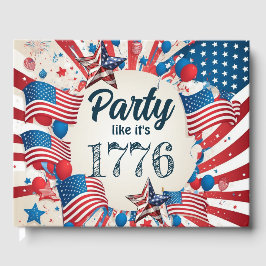 Livro De Visitas Festa de 4 de julho