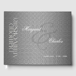 Livro De Visitas Festa de Foto do 60º aniversário do Casamento de D