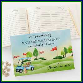 Livro De Visitas Fim de Golfe do Partido da Reforma