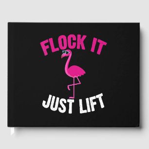 Livro De Visitas Flamingo Relógio de levantamento de pesos Flamin