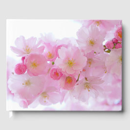 Livro De Visitas Flor de árvore de cereja japonesa