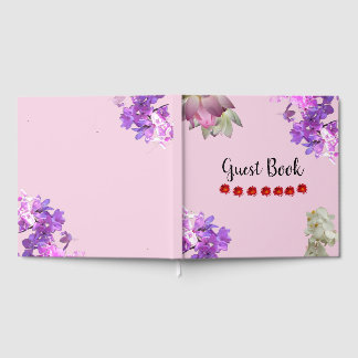 Livro de Visitas Flor de Rosa