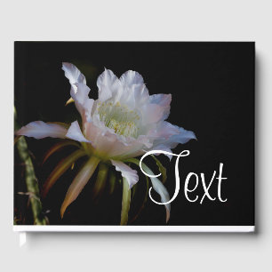 Livro De Visitas Flor Rainha da Noite de Cactus