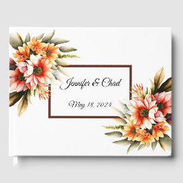 Livro de Visitas Floral