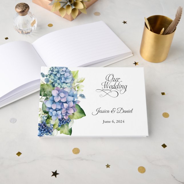 Livro De Visitas Floral Wedding (Frente aberta)