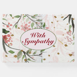 Livro De Visitas Flores de Cereja Japonesas com Simpatia