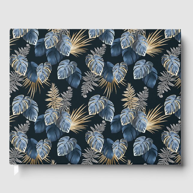 Livro De Visitas Folhagem tropical (Frente)