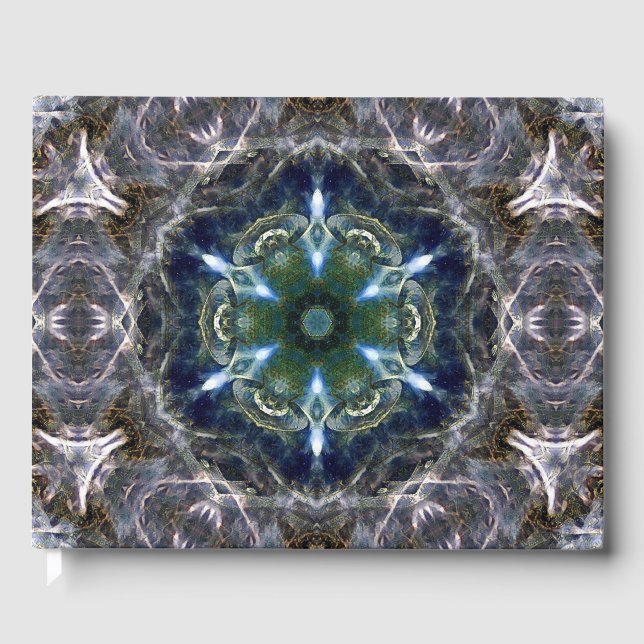 Livro De Visitas Folk Mandala (Frente)