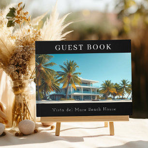 Livro De Visitas Foto: casa de praia, férias para casa