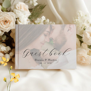 Livro De Visitas Foto Casamento Monograma