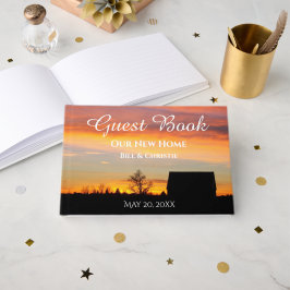 Livro De Visitas Foto Colorida Sunset House