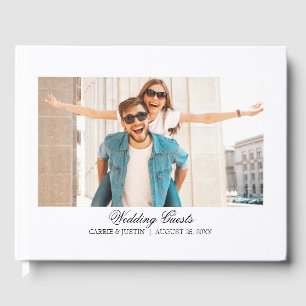 Livro De Visitas Foto de Guest do Casamento Moderno