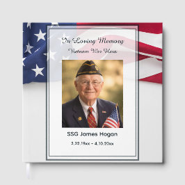 Livro De Visitas Foto Funeral da Bandeira Patriótica dos Estados Un