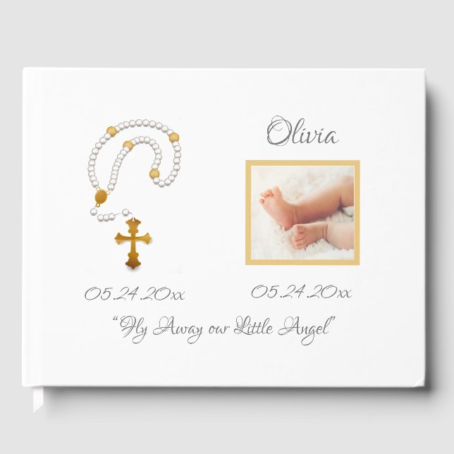 Livro De Visitas Foto: Keepsasasasaovoe fora do Angel Funeral (Frente)