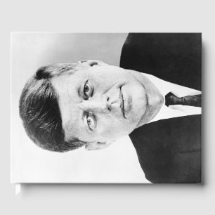 Livro De Visitas Foto Presidencial do Presidente Americano John Ken