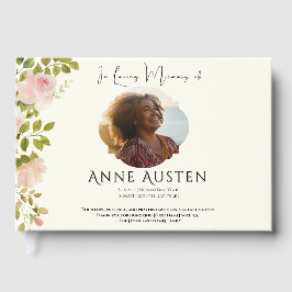 Livro De Visitas Funeral Guest Book