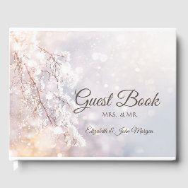 Livro De Visitas Galhos de Inverno Maravilhoso
