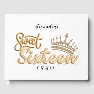 Livro De Visitas Glamorous Girly Sparkle Sweet Sesseis Keepsasaokê