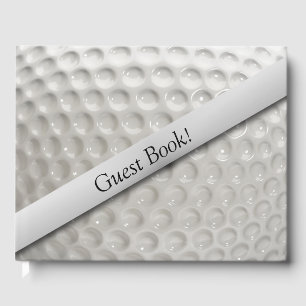 Livro De Visitas Golf Ball Sport