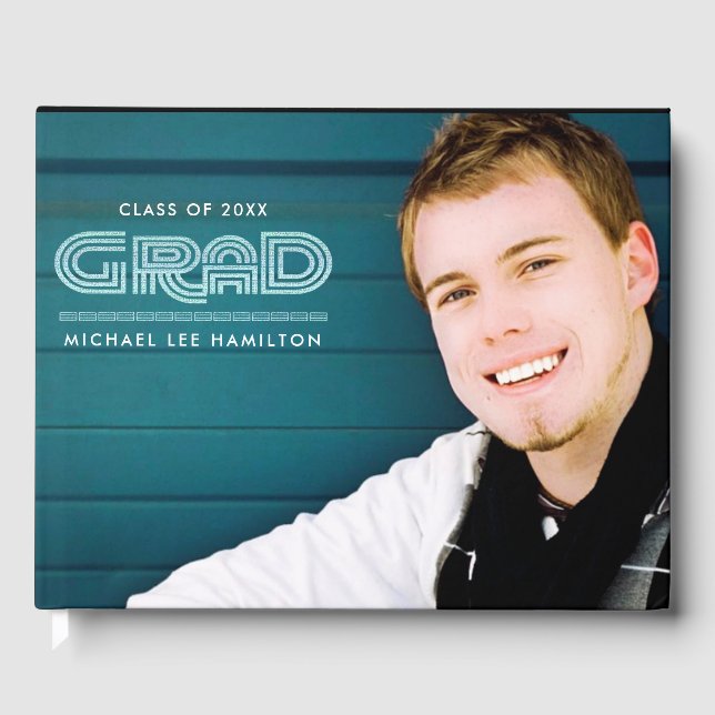 Livro De Visitas Graduação de Fotos Personalizada (Frente)
