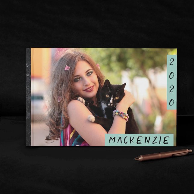 Livro De Visitas Graduação em Verde Mint | Partido Fotográfico de F (Criador carregado)