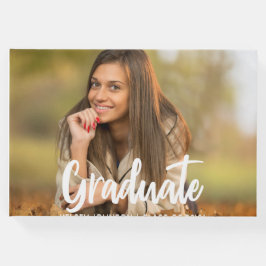 Livro De Visitas Graduação Personalizada 2022 de Foto Moderna do Fo