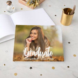 Livro De Visitas Graduação Personalizada 2022 de Foto Moderna do Fo