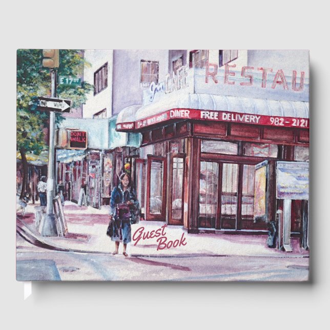 Livro De Visitas Gramercy Coffee Corner (Frente)