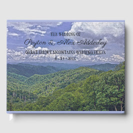 Livro De Visitas Grande Casamento nas Montanhas Smoky