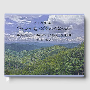 Livro De Visitas Grande Casamento nas Montanhas Smoky