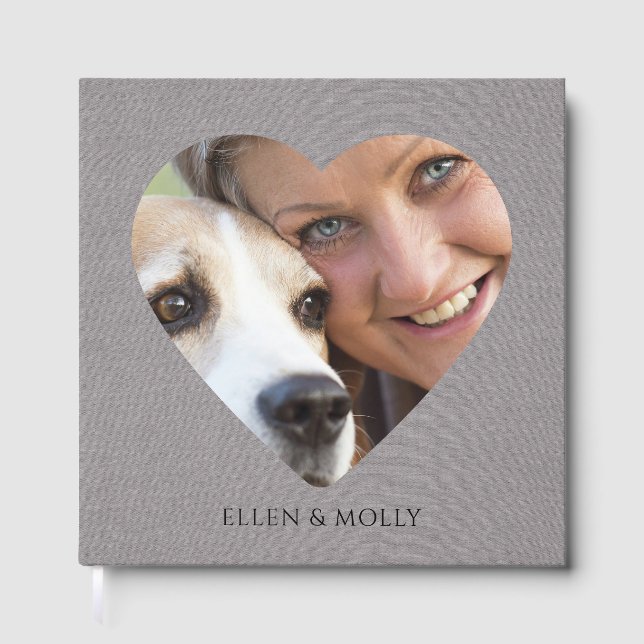 Livro De Visitas Grandma And Dog Photo Album Book (Frente)