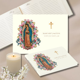 Livro De Visitas Guadalupe Virgem Maria Memorial Funeral