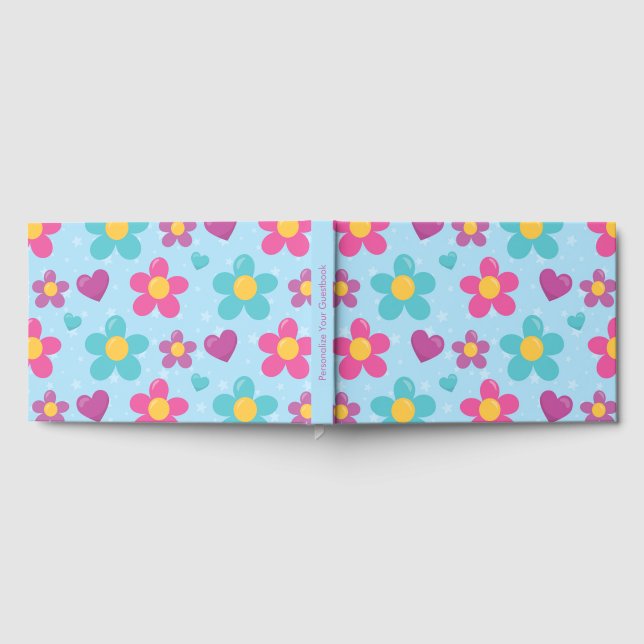 Livro De Visitas Guardanapo Star-Dusted Blooms (Completo)