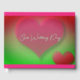 Livro De Visitas Guestbook de Amor Brilhante