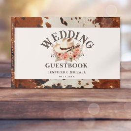 Livro De Visitas Guestbook de Casamento Ocidental