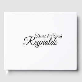Livro De Visitas Guestbook de Casamento Personalizado