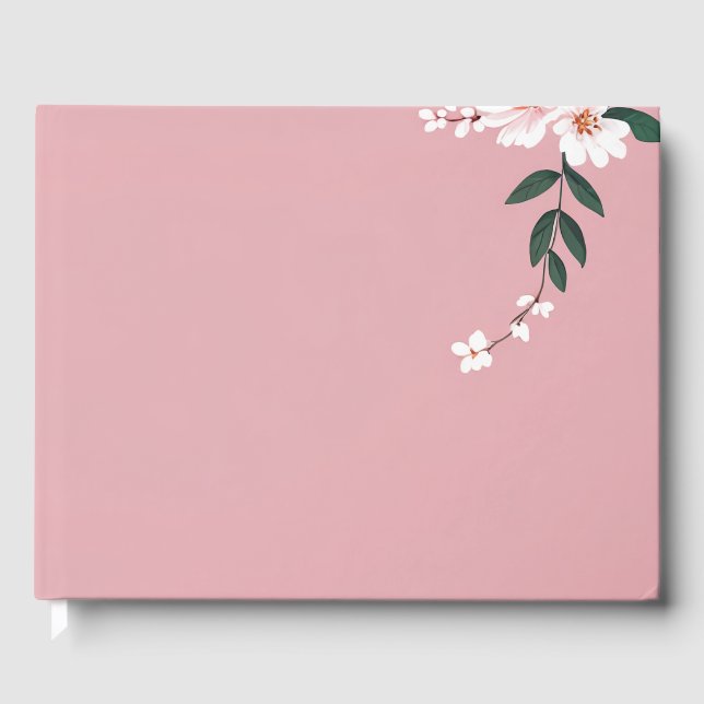 Livro De Visitas Guestbook neat e bonito (Frente)