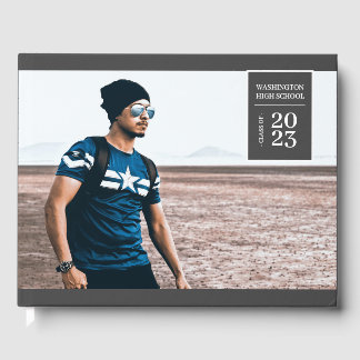 Livro De Visitas Guia de Cinzas de Formatação de Foto Simples