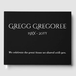 Livro De Visitas Guia de Memórias Elegantes e Mínimas