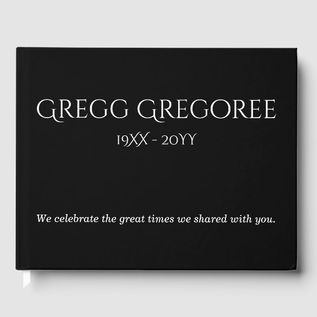 Livro De Visitas Guia de Memórias Elegantes e Mínimas (Frente)