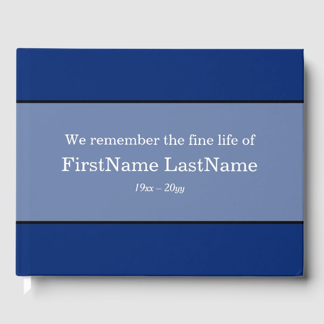 Livro De Visitas Guia de Serviço de Acordar Simples e Subjugado (Frente)