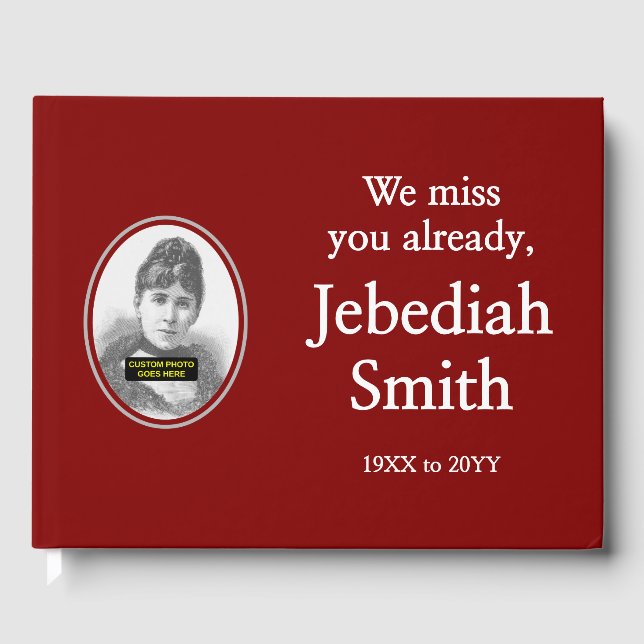 Livro De Visitas Guia de Simpatia Mínima e Feliz (Frente)