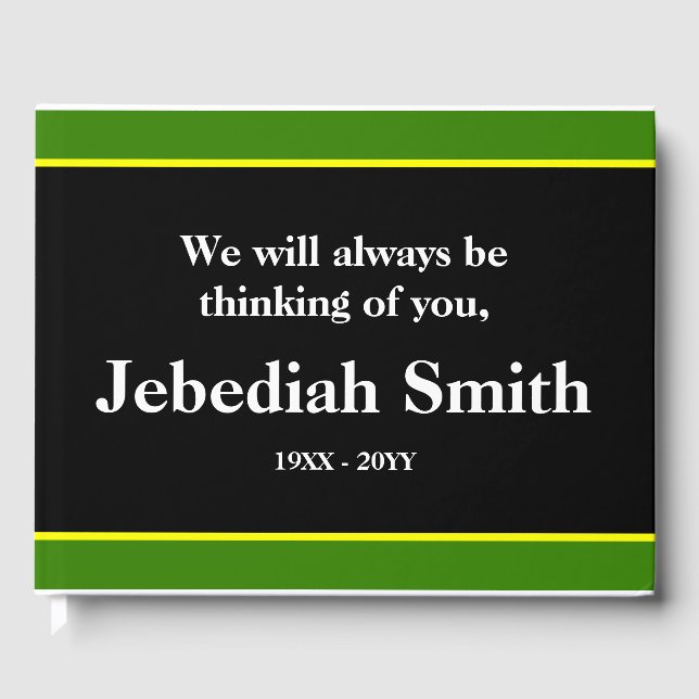 Livro De Visitas Guia de Simpatias Feliz e Respeitável (Frente)